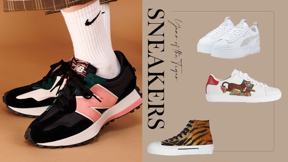 2022虎年限定球鞋盤點！NB327、Nike Air Force球鞋控必收，Gucci、Burberry精緻爆表