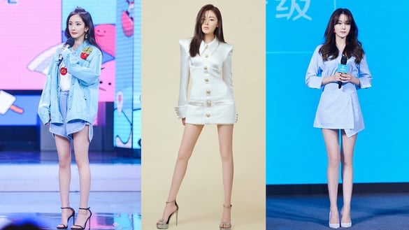 陸網票選「最羨慕的美腿女神」TOP 10！楊冪竟才第七，唐嫣第五，冠軍堪稱「元祖腿神」