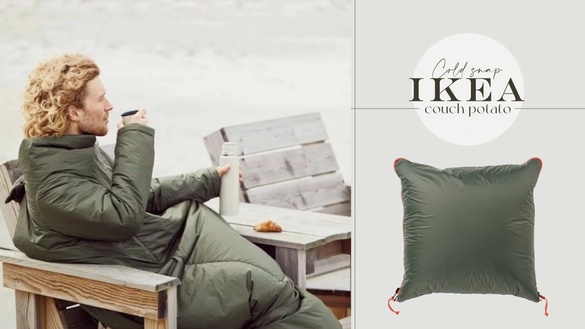 IKEA「靠枕棉被」補貨了！寒流最強OOTD ，冬天出門也能當沙發馬鈴薯！