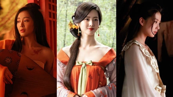 古裝劇10位女星演「第一花魁」！袁冰妍妖媚、劉詩詩清純，趙麗穎造型被嫌醜