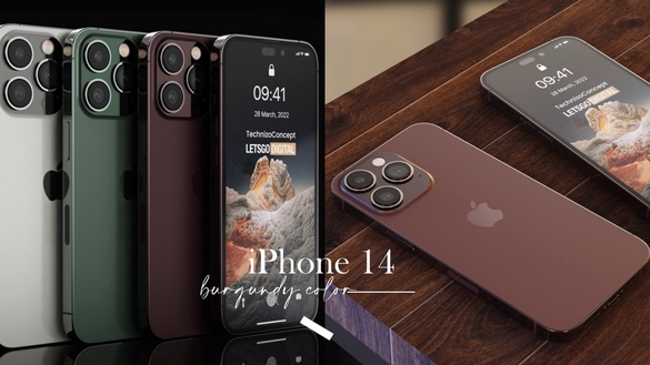 顏值天花板！iPhone 14「勃根地酒紅」新色美哭，螢幕佔比5年來最高、廣角鏡頭大升級