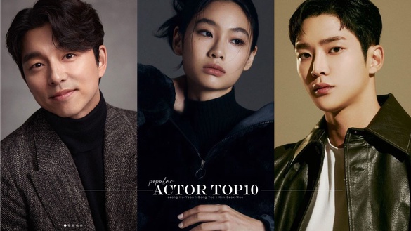 2022全球受歡迎的演員TOP10！申敏兒第六，IU、孔劉進前五，《魷魚》主演包辦冠亞軍