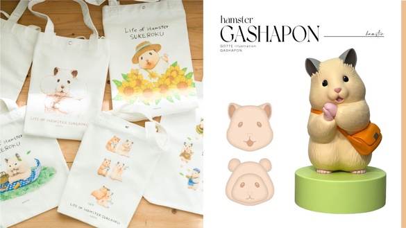 《助六の日常》快閃店登場！獨家販售助六造型雞蛋糕，1米高「助六立體公仔」必打卡