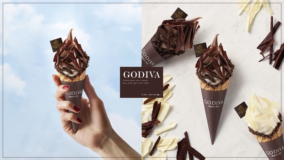 買一送一優惠來了！GODIVA巧克力霜淇淋「買一送一」限時開跑，不限口味皆買一送一
