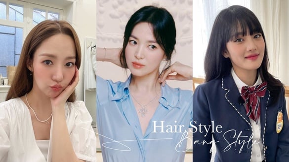 2022明星瀏海解析！Lisa、Minnie齊瀏海，朴敏英低顱頂太絕，這款瀏海堪稱最強修飾臉型