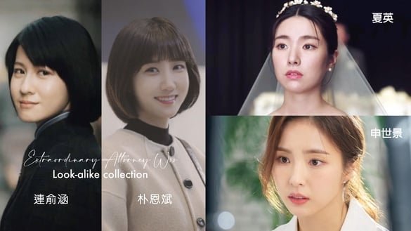 《非常律師禹英禑》「演員撞臉」合集！朴恩斌&amp;連俞涵像姊妹，她跟申世景根本複製貼上