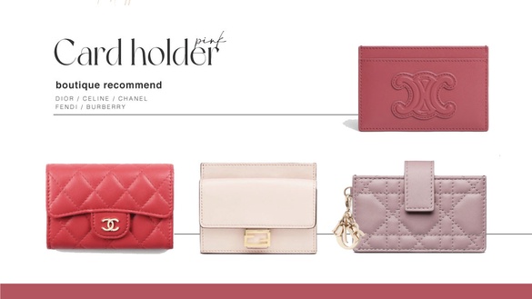 2022 新款「粉色精品卡夾」推薦！CELINE凱旋門、 LADY DIOR 絕美，這幾款萬元內入手