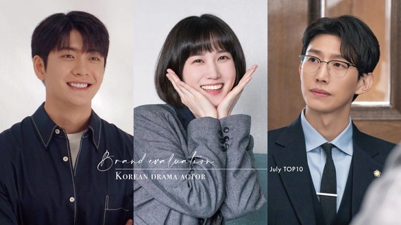 7月「韓劇演員品牌評價」TOP10！徐玄振、庭沼珉、姜泰伍進榜，「她」指數破千萬奪冠