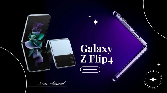 韓劇女主御用機三星Galaxy Z Flip4疑似官方預覽圖首曝光！摺痕消失、新色靜謐藍太心動