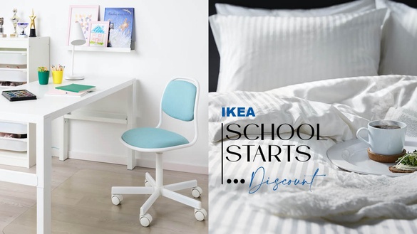IKEA「開學宿舍、寢具好物盤點」：雙人被套組、書桌、文具收納，最低只要149元起！