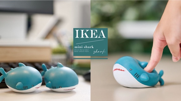 IKEA迷你小鯊魚球！IKEA推出「鯊鯊紓壓球」、「豆鯊包」限時限量「這天」登場