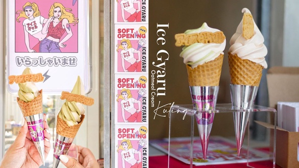 全台首家燕麥奶霜淇淋！Ice Gyaru霜淇淋專門店台北古亭新開幕，超美漫畫風格IG必打卡
