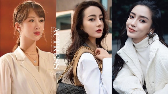 陸劇女星「微博粉絲數」Top10！熱巴超越唐嫣，趙麗穎9000萬粉，楊冪粉絲數竟有1.12億