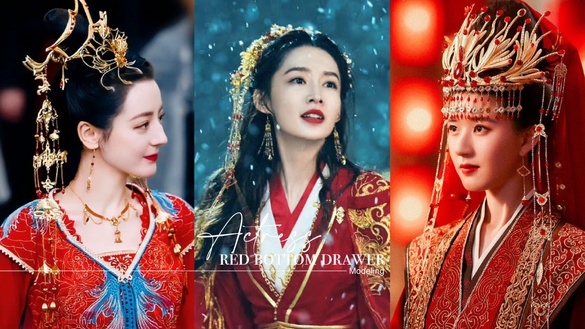 7位女星「紅色嫁衣」古裝！李沁《請君》美翻，白鹿《周生如故》虐到難忘，熱巴經典！
