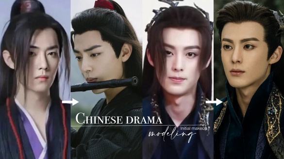 陸劇「最初定妝」造型！《蒼蘭訣》王鶴棣《陳情令》肖戰原本沒那麼帥？《甄嬛》也調過