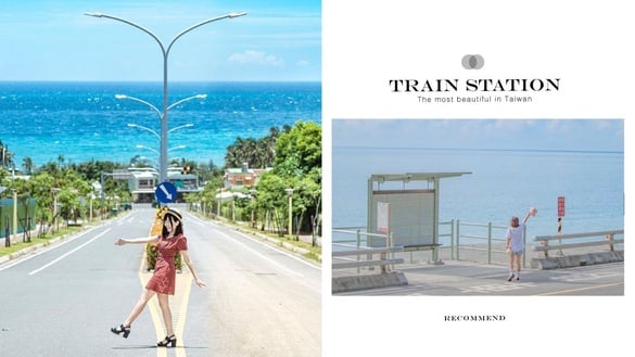 全台超好拍「最美火車站」推薦！海天一色超夢幻，台東多良最美火車站頭銜被「它」擠下