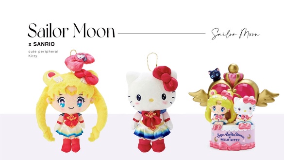 Hello Kitty 變身美少女戰士！三麗鷗ｘ美少女戰士聯名登場，美樂蒂、酷洛米也變裝