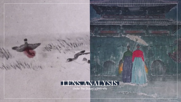 《王后傘下》鏡頭解析！「染血的鳥」象徵世子病重，「這圖」隱喻啓晟大君真面目，太絕
