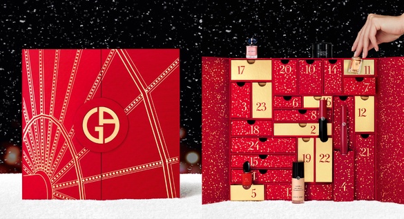 奢華鉅獻！2022超澎派限量【亞曼尼金燦倒數月曆】明星正貨&amp;頂級黑曜岩 奢華寵粉寵上天