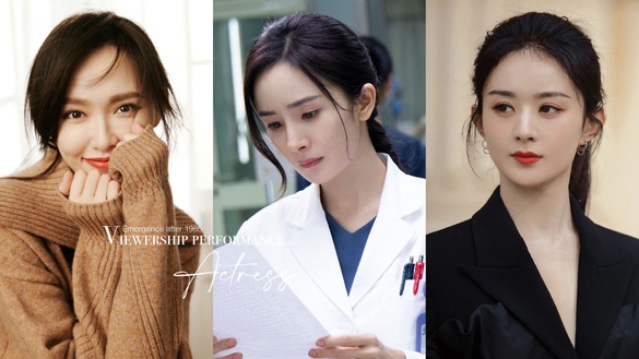 陸劇85花女星「收視成績PK」！唐嫣7部劇收視破1，趙麗穎8部，楊冪12部 是頂流中的頂流