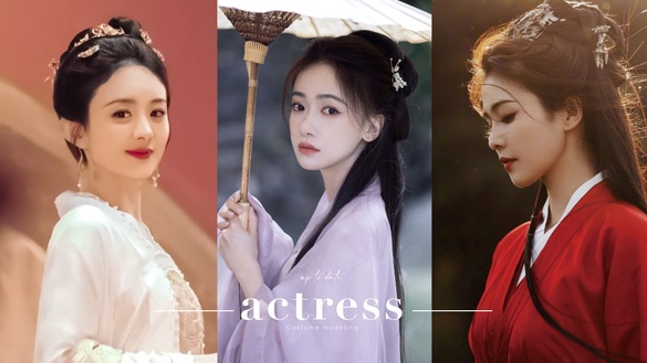 9位陸劇女星「最新古裝造型」！趙麗穎貴氣，白鹿紅衣夢回《周生如故》，吳謹言像仙女