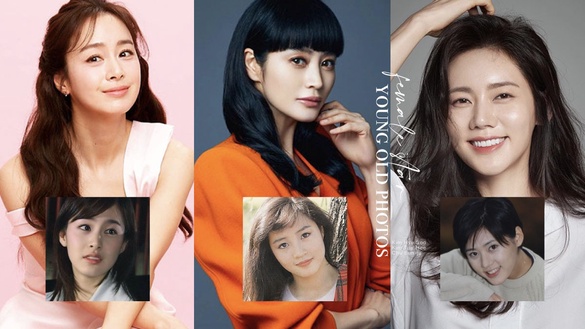 韓劇女星「年輕舊照」！《王后傘下》金憓秀清秀，河智苑端莊，金泰希是永遠的白月光！