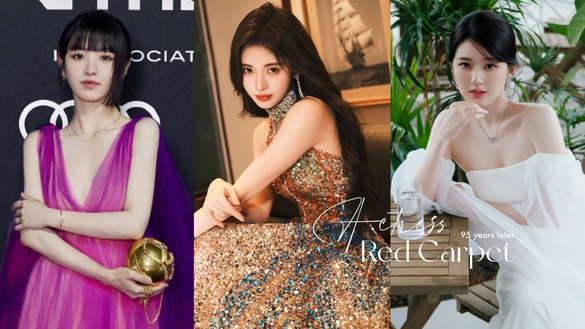 陸劇95後女星「紅毯表現」PK！白鹿、鞠婧禕很會穿，田曦薇發揮不穩，趙露思網評最兩極