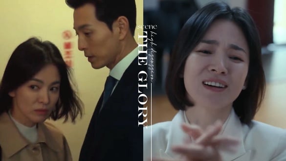 《黑暗榮耀》討論度超高名場面！宋慧喬狂笑鼓掌演技封神，與河代表對手戲火花爆棚