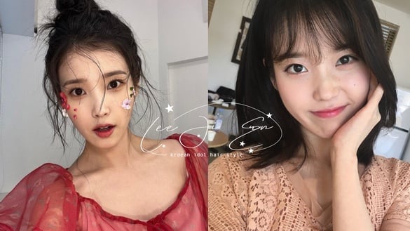 國民妹妹IU「初戀感髮型」範本推薦：胎毛瀏海修飾寬額頭、原生髮色化身男神收割機！