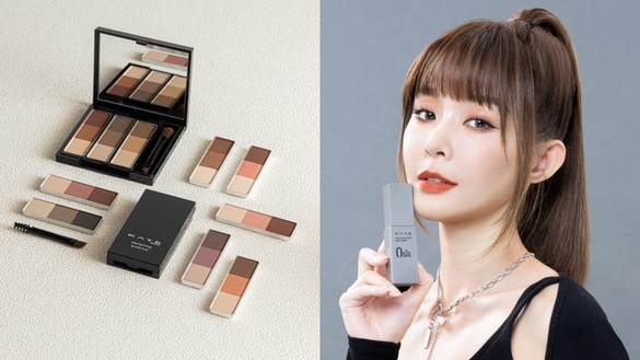 樂天女孩Yuri欽點款!KATE明星底妝+人氣眉彩新品,打造仙氣桃花妝,妝容整天無瑕又持久!