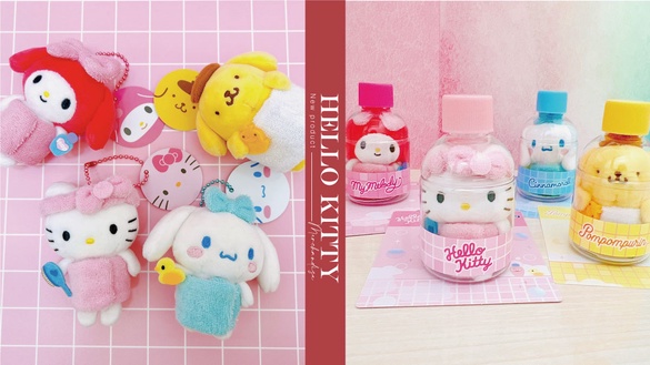 7-11「三麗鷗瓶中娃娃」icash2.0開賣！4款超萌Kitty、布丁狗、美樂蒂、大耳狗超欠收