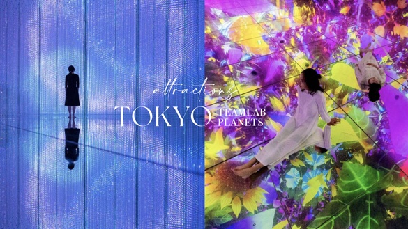 東京景點｜2023「teamLab Planets TOKYO」，14項互動藝術品，漂浮花園、水晶宇宙美哭