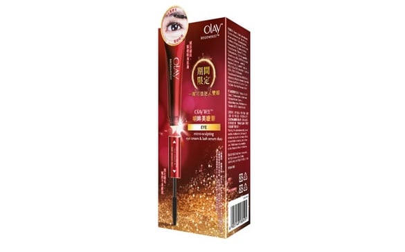 OLAY 撫平細紋、緊緻眼周、豐盈睫毛 1支搞定！