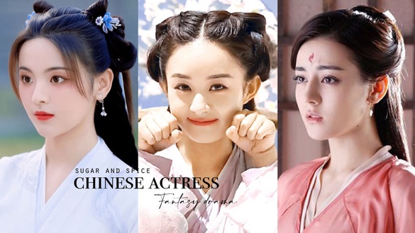 古裝仙俠劇9位傻白甜女主！《重紫》楊超越演得尷尬，趙露思演得討喜，趙麗穎演得靈動