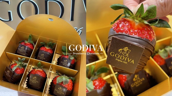 巧克力控必吃！GODIVA「手製草莓巧克力」回歸，整顆草莓包巧克力限時2天開賣