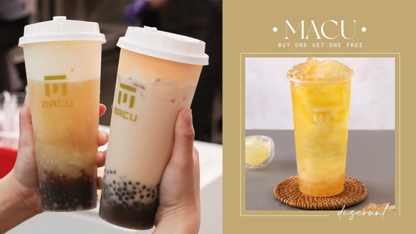 手搖買一送一優惠！麻古茶坊人氣手搖飲品連續13天享買一送一