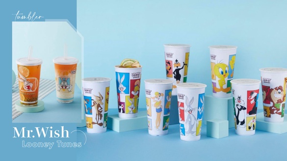 兔巴哥隨行杯太萌！Mr.Wishｘ「樂一通家族」登場，6款隨身瓶必收，再推2款水果手搖飲