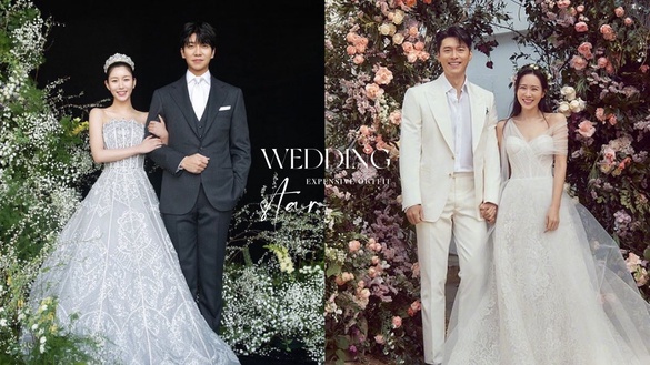 韓星結婚的超貴行頭！李多寅鑽石皇冠太搶眼，孔曉振項鍊800萬，全智賢婚紗一套186萬