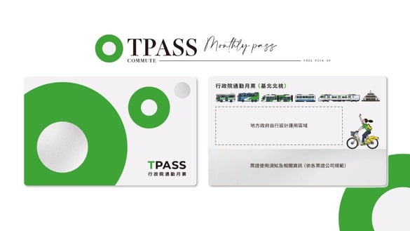 北北基桃1200元吃到飽！「TPASS通勤月票」7月正式上路，七大公眾運輸一卡通用