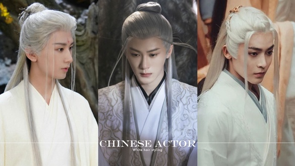 10位陸劇男星白髮造型！《護心》侯明昊驚豔，王鶴棣黑髮更帥，成毅&amp;檀健次是真神仙吧
