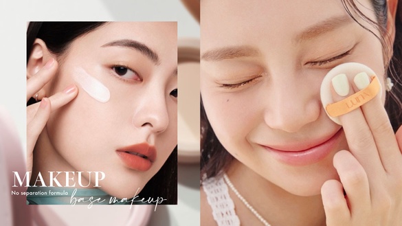 夏日不脫妝！不同膚質「底妝公式」，油肌&amp;混合肌妝後是重點，底妝更清透、持久整天