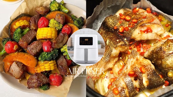 氣炸鍋減脂料理食譜推薦！8款「一鍋到底」懶人減脂餐，氣炸雞胸肉也能很好吃