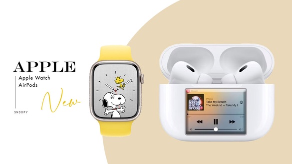 史努比粉不可錯過！Apple Watch多了史努比、調色盤全新錶面，觸控版AirPods也將登場？