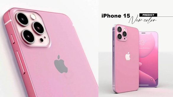 心臟爆擊！iPhone 15預測新色「櫻花粉」絕美，一體成型粉色機身，還改用USB-C充電