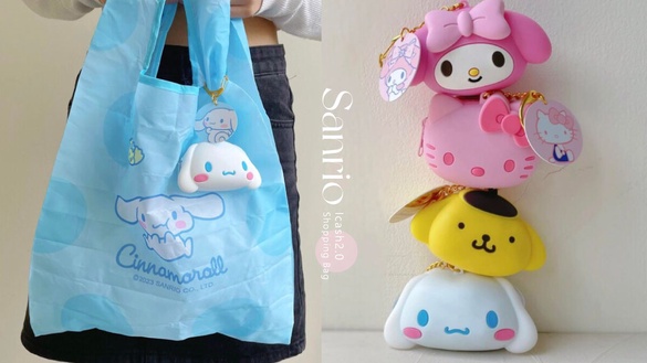 三麗鷗「萌萌購物袋icash2.0」可愛登場！KITTY、美樂蒂、布丁狗、大耳狗4款超欠收