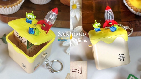 買一送一！全家開賣「SAKImoto三眼怪爆米花桶悠遊卡」，超Ｑ造型全台限量絕對要收