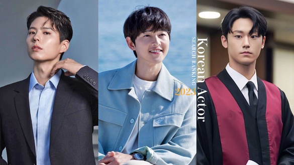 2023韓劇男演員「搜尋度」TOP10！朴寶劍第8朴敘俊第6，李到晛第3輸宋仲基，冠軍難超越