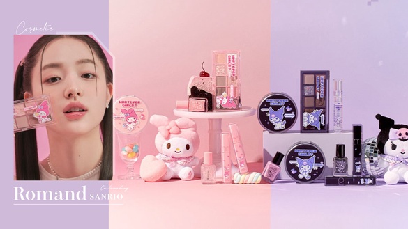 Romandｘ三麗鷗聯名「美樂蒂、酷洛米」彩妝登場！甜美vs.暗黑一次擁有