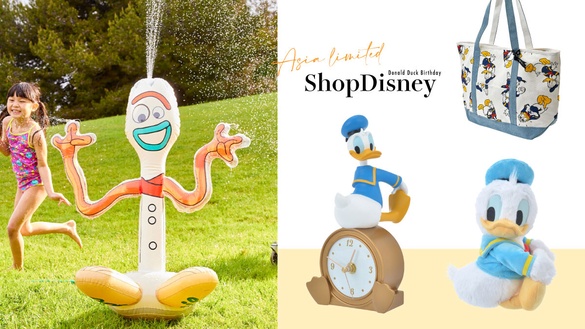 唐老鴨粉必收！迪士尼shopDisney亞洲限定唐老鴨生日、夏日新品：唐老鴨玩偶、時鐘太萌