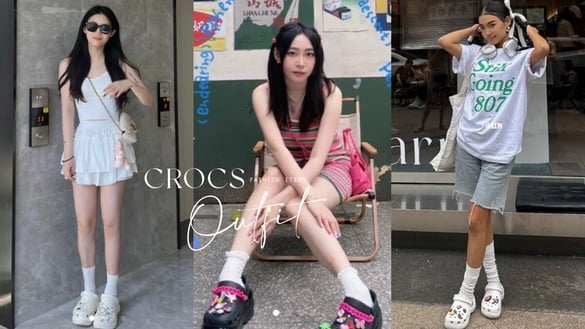 Crocs「洞洞鞋」醜鞋翻身時尚單品！8種洞洞鞋穿搭靈感，正裝、休閒都百搭